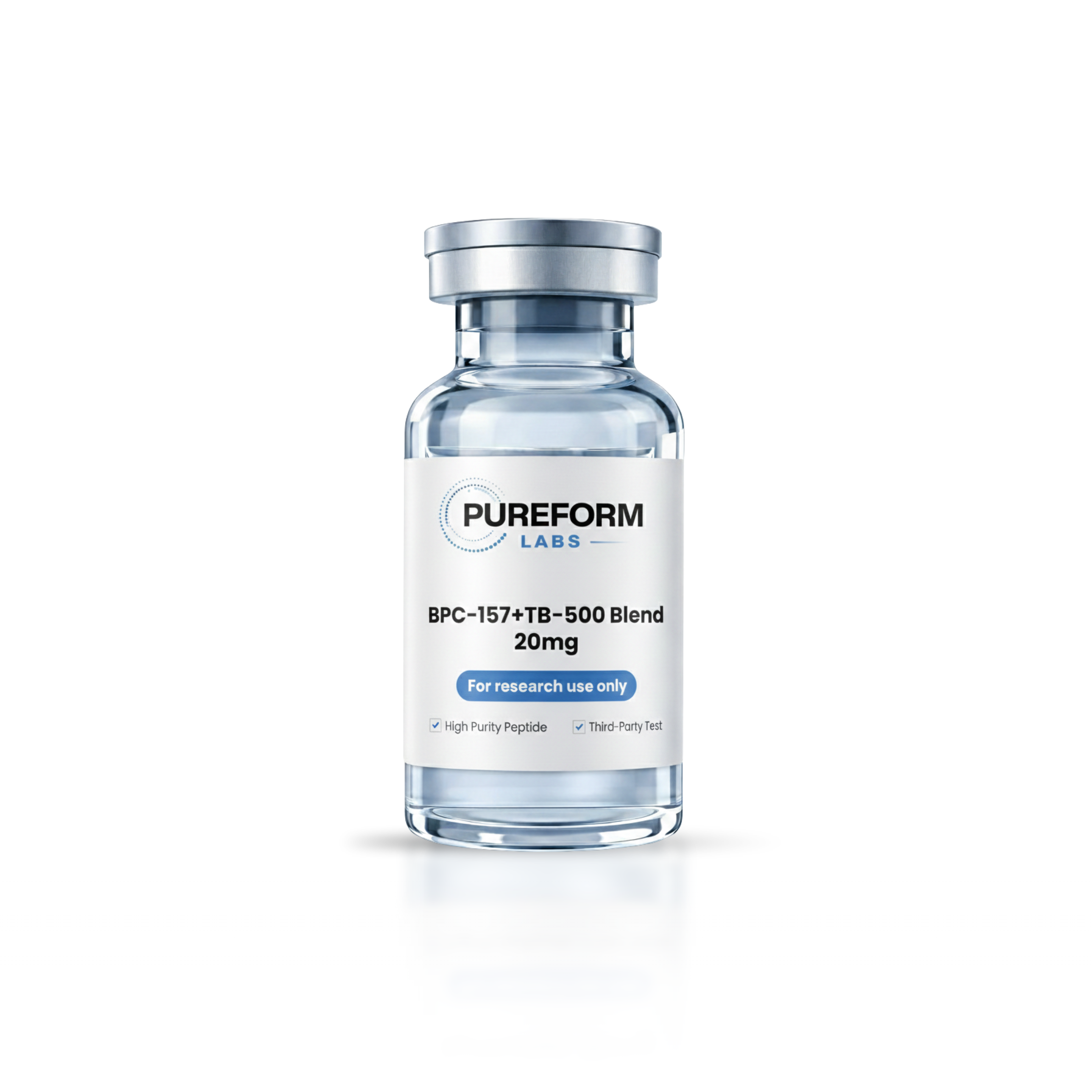 BPC-157 + TB-500 Blend: 20mg Pureform Labs BPC-157 + TB-500 Blend: 20mg Pureform Labs