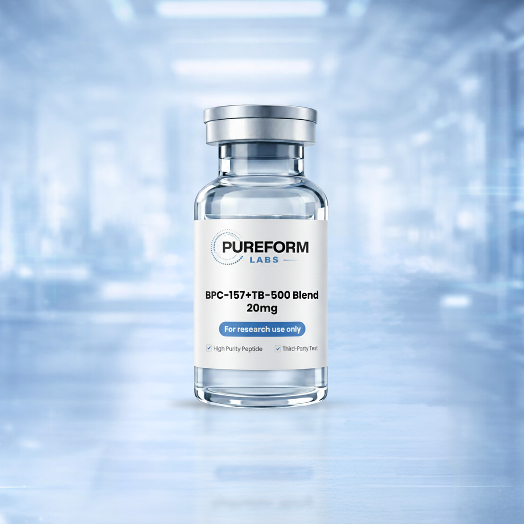 BPC-157 + TB-500 Blend: 20mg Pureform Labs BPC-157 + TB-500 Blend: 20mg Pureform Labs