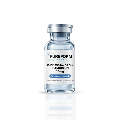 CJC-1295 No DAC + Ipamorelin Blend: 10mg Pureform Labs CJC-1295 No DAC + Ipamorelin Blend: 10mg Pureform Labs